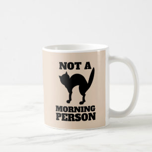 GEEN OCHTENDMENS KAT KOFFIE MOK