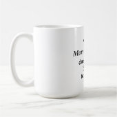 Geen ochtendmens koffiemok (Links)