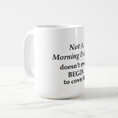 Geen ochtendmens koffiemok (Voorkant links)
