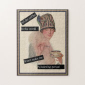 Geen ochtendmens legpuzzel (Verticaal)