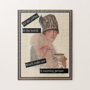 Geen ochtendmens legpuzzel