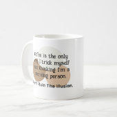 Geen ochtendmens Mok (Voorkant links)