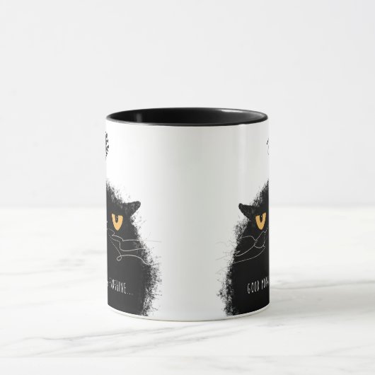 Geen ochtendmens mok (Midden)