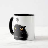 Geen ochtendmens mok (Voorkant links)