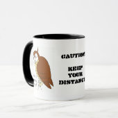 'Geen ochtendmens' Mok (Voorkant links)