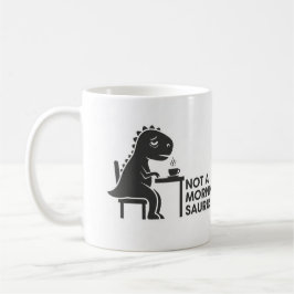 Geen ochtendsaurus koffiemok
