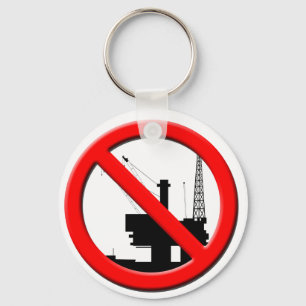 Geen offshoreboorSleutelhanger Sleutelhanger