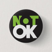 Geen OK-Button Ronde Button 3,2 Cm (Voorkant)