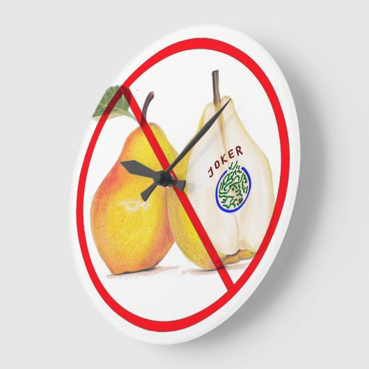 Geen okers met peren klok (Hoek)