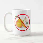 Geen okers met peren Mok (Links)