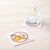 Geen okers met peren Onderzetters (Insitu)