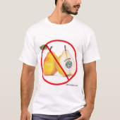 Geen okers met peren Shirt (Voorkant)