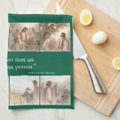 Geen onbelangrijke persoon theedoek (Quarter Fold)