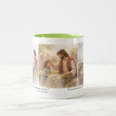 Geen onbelangrijke persoon tweekleurige koffiemok (Center)