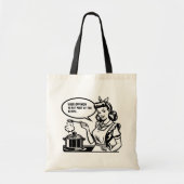 Geen onderdeel van de Recept Canvas tas (Voorkant)