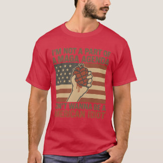 Geen onderdeel van een MAGA-agenda T-shirt