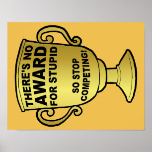 Geen onderscheiding voor het stomme Funny Poster S