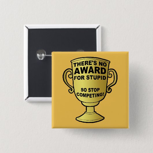 Geen onderscheiding voor schaamteloze Button Badge (Voorkant /achterkant)