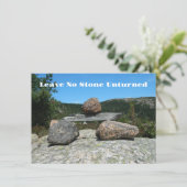 Geen ongedraaide Idiom-zoekopdracht bij Steen alle Kaart (Staand voorkant)