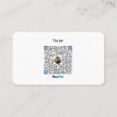 Geen ontheffing van verplichtingen visitekaartje (Achterkant)