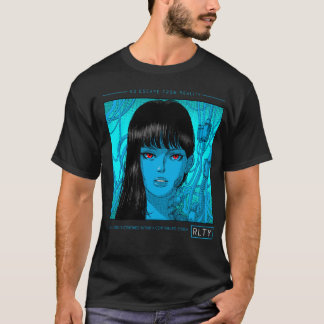 Geen Ontsnappen aan de Realiteit – Cyberpunk Esthe T-shirt