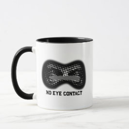 Geen Oogcontact voor de Onboetvaardige Autisten Mok