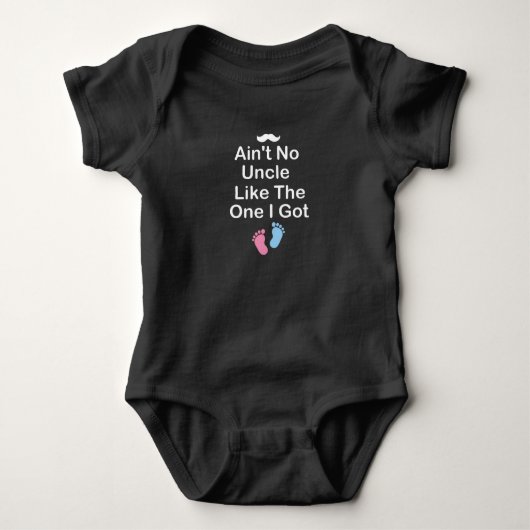 Geen oom zoals de oom die ik heb,baby Geschenk Oom Romper (Voorkant)