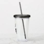 Geen oorlog acryl drinkbeker (Links)