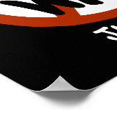 Geen oorlog alleen vrede poster (Hoek)