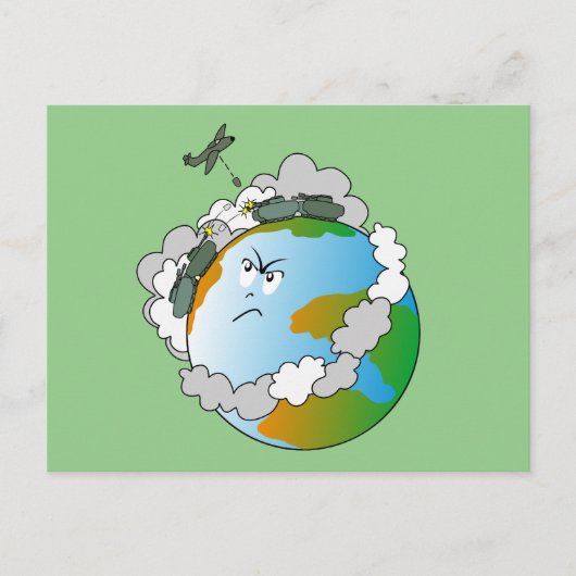 Geen oorlog! briefkaart (Voorkant)