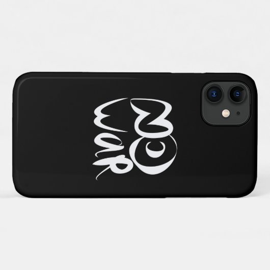 Geen oorlog Case-Mate iPhone case (Achterkant (horizontaal))