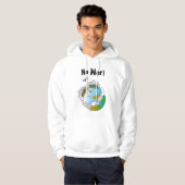 Geen oorlog! hoodie (Voorkant volledig)