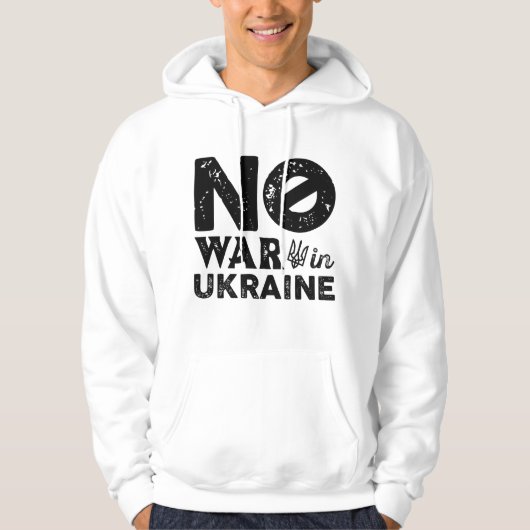 Geen oorlog in Oekraïne Hoodie