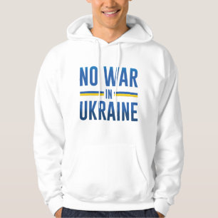 Geen oorlog in Oekraïne Hoodie