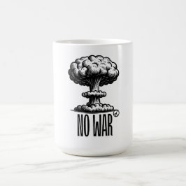 GEEN OORLOG Koffiemok