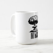 GEEN OORLOG Koffiemok (Voorkant links)