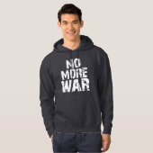 Geen oorlog meer hoodie (Voorkant volledig)