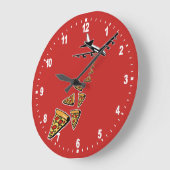 Geen oorlog meer pizza grote klok (Hoek)