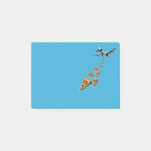 Geen oorlog meer pizza post-it® notes (Voorkant)