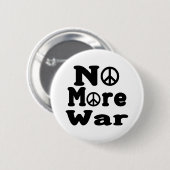 Geen oorlog meer! ronde button 5,7 cm (Voorkant /achterkant)