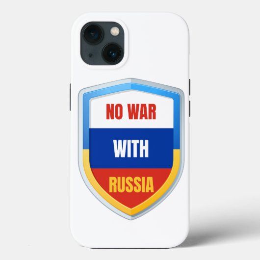 Geen oorlog met Rusland - Oekraïne Rusland Case-Mate iPhone Case (Achterkant)