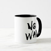 Geen oorlog mok (Voorkant rechts)