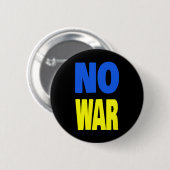 Geen Oorlog Oekraïne Ronde Button 5,7 Cm (Voorkant /achterkant)