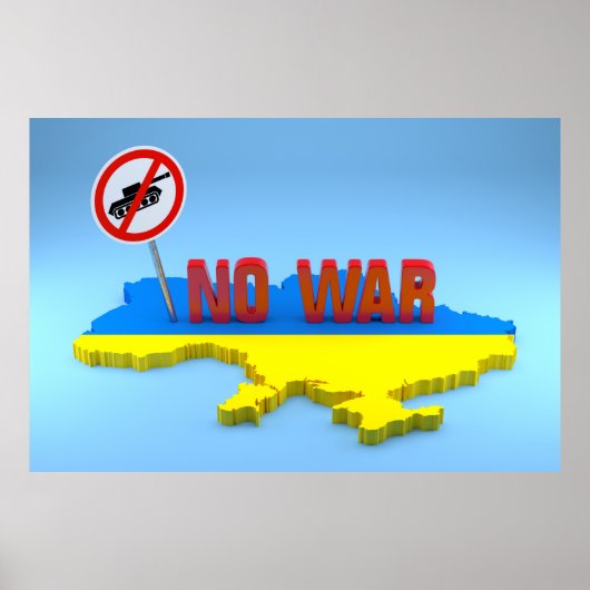 Geen oorlog poster (Voorkant)