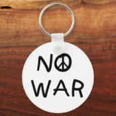 GEEN oorlog Sleutelhanger (Voorkant)