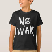 Geen oorlog t-shirt (Voorkant)