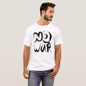 Geen oorlog t-shirt (Voorkant volledig)