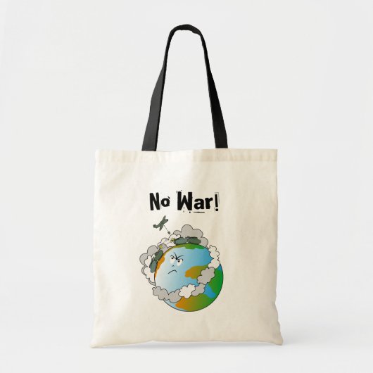 Geen oorlog! tote bag (Voorkant)