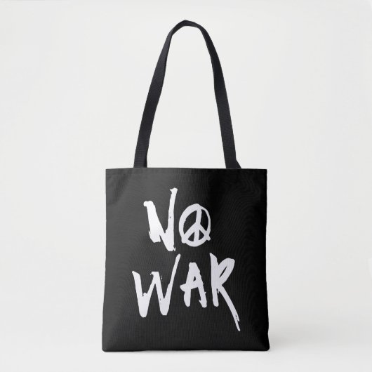 Geen oorlog tote bag (Voorkant)
