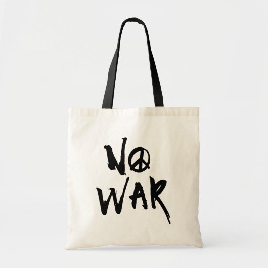 Geen oorlog tote bag (Voorkant)